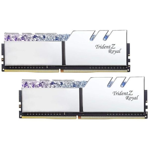 gskill trident z royal silver ddr4 3600mhz 16gb 2x8gb cl18