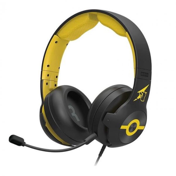 hori auriculares gaming pro pikachu cool nintendo switch