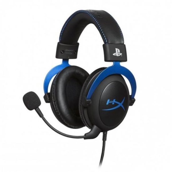 hyperx cloud ps4 negroazul 6