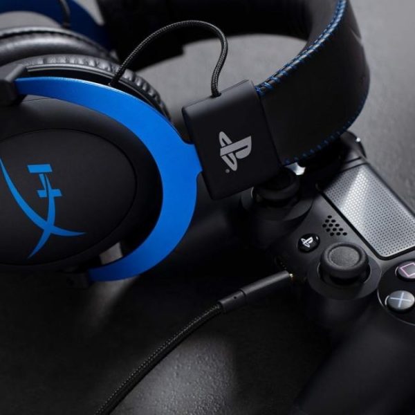 hyperx cloud ps4 negroazul 7