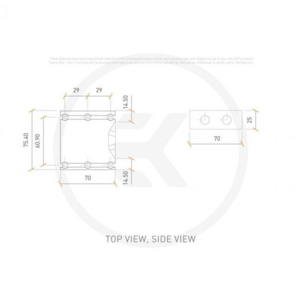 interconexion paralela ekwb ek scalar dual 3 slot plexi 1