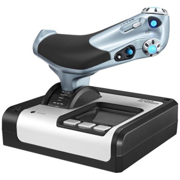 joystick logitech g saitek x52 flight control system 1