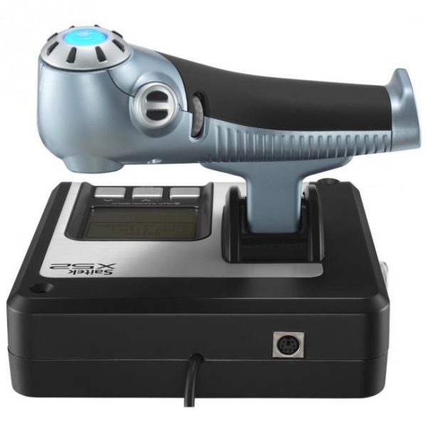 joystick logitech g saitek x52 flight control system 6