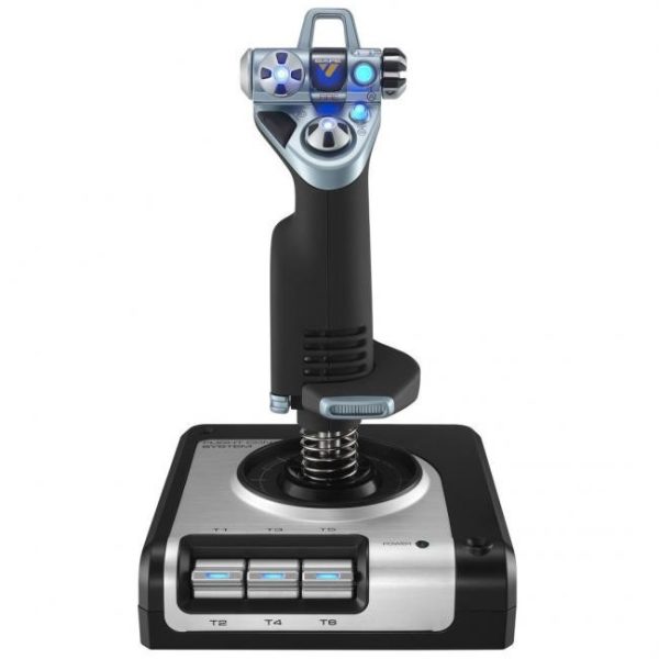 joystick logitech g saitek x52 flight control system 8