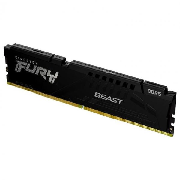 kingston fury beast black ddr5 16gb 4800mhz cl38 kf548c38bb 16 1