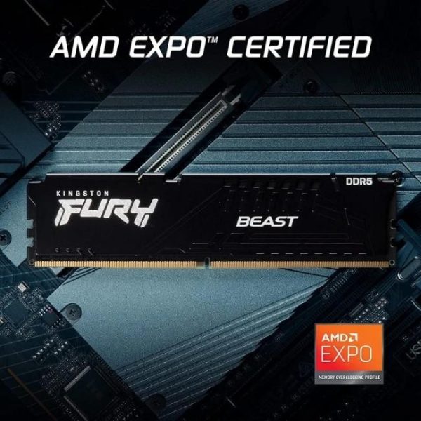 kingston fury beast ddr5 6000mhz 32gb 2x16gb cl36 15