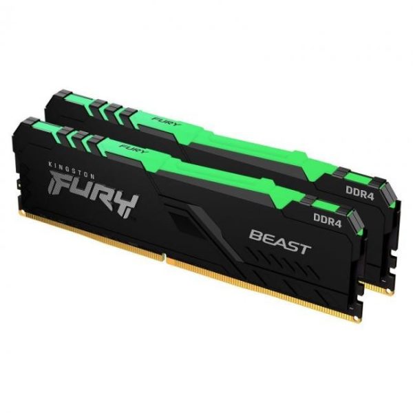 kingston fury beast rgb ddr4 3600mhz 32gb 2x16gb cl18