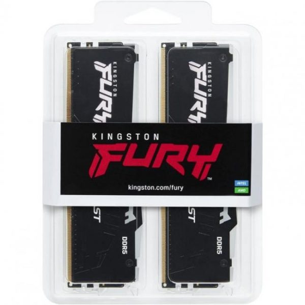 kingston fury beast rgb ddr5 5200mhz 32gb 2x16gb cl36 7