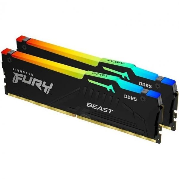 kingston fury beast rgb ddr5 5600mhz 32gb 2x16gb cl36 4