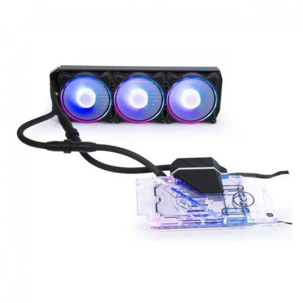 kit rl alphacool eiswolf 2 rtx 30803090 tuf de 360 mm con placa posterior 3
