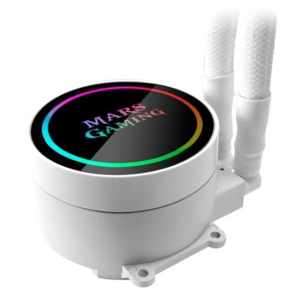 kit rl mars gaming ml360 argb tdp dual blanco 2