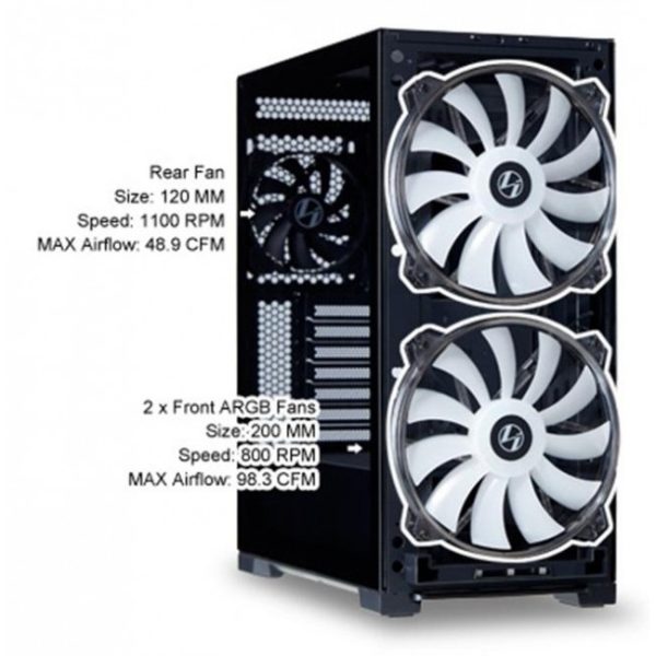 Lian Li Lancool 215 Black Argb – Image 2