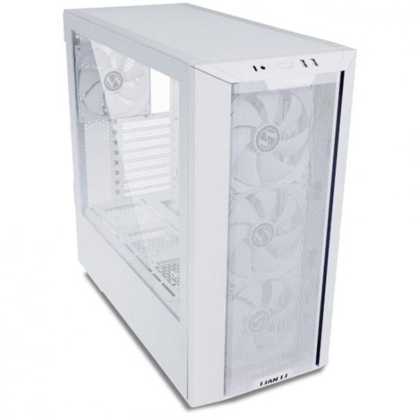 lian li lancool iii cristal templado usb 32 blanca 10