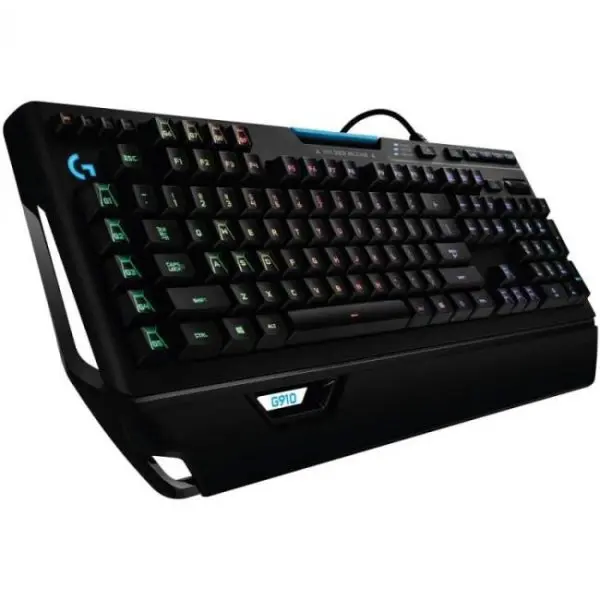 logitech g910 orion spectrum teclado mecanico gaming negro usa 2