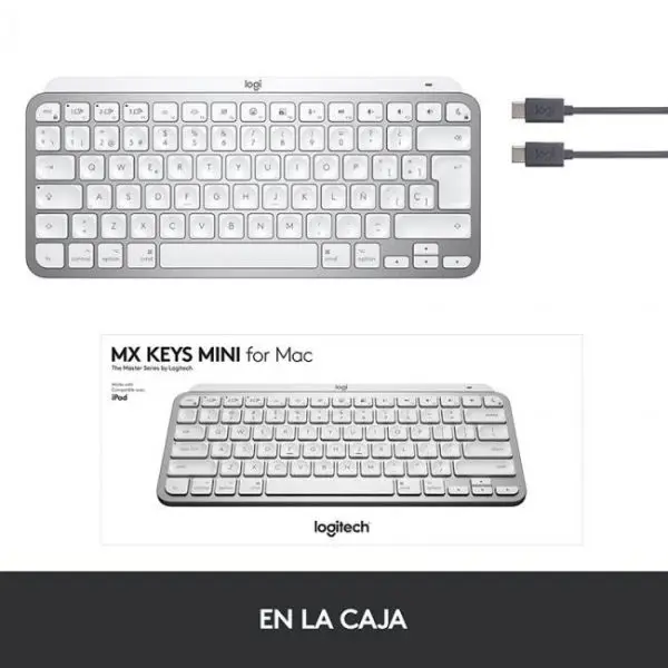 logitech mx keys mini teclado bluetooth para mac 1