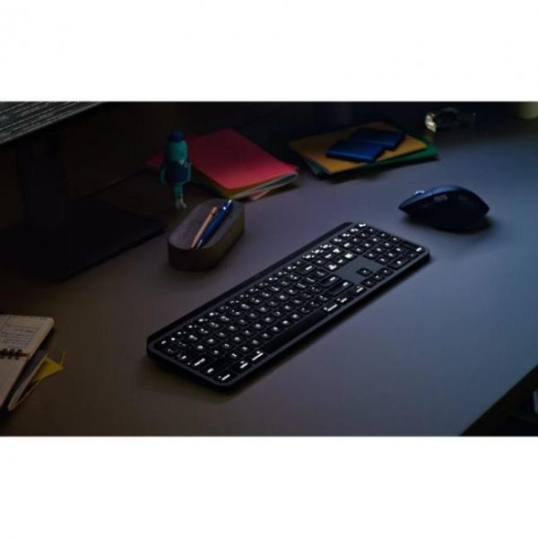 logitech mx keys para mac inalambrico gris 4
