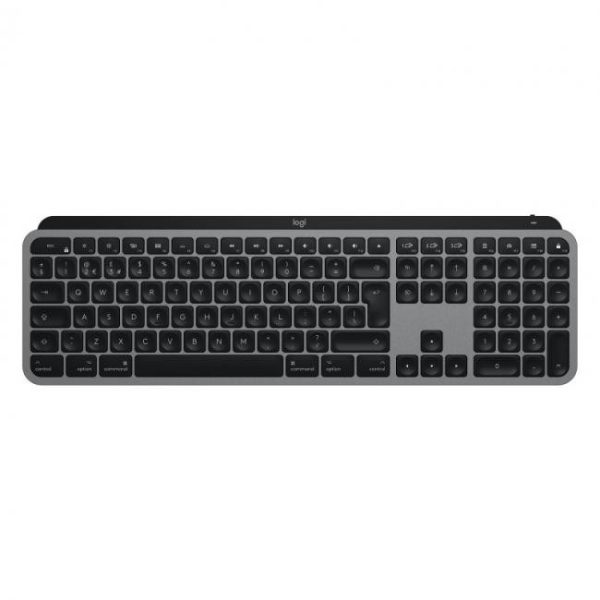 logitech mx keys para mac inalambrico gris
