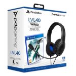 LVL40 WIRED BLACK GAMING + FFVII PS4 Auricular
