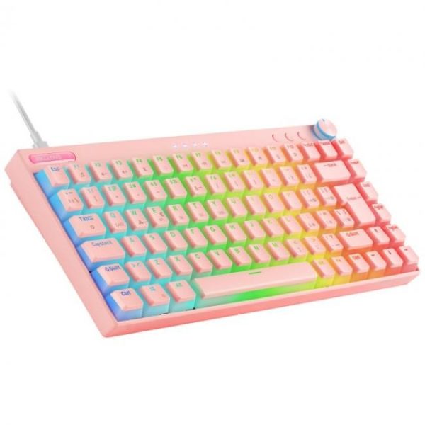 mars gaming mkcloud teclado mecanico inalambrico rgb rosa switch rojo 11