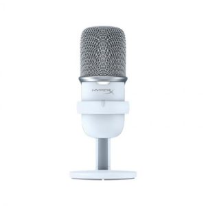microfono de condensador hyperx solocast usb blanco 6