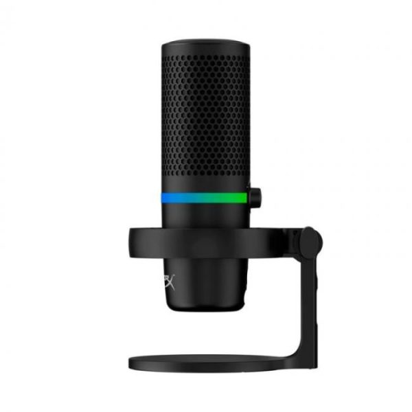 microfono hyperx duocast rgb negro 8