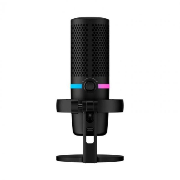 microfono hyperx duocast rgb negro 9