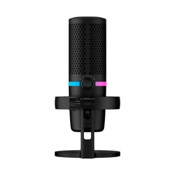 microfono hyperx duocast rgb negro 9
