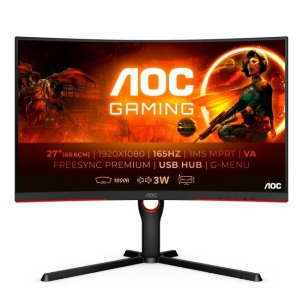 monitor 27 aoc c27g3ubk