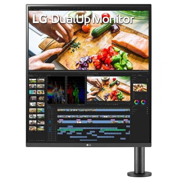 monitor lg dualup ergo 276 28mq780 b nano ips sdqhd 60hz 12