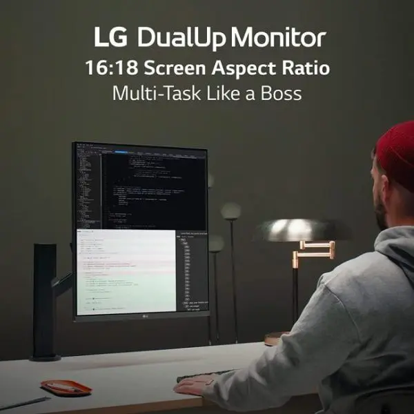 monitor lg dualup ergo 276 28mq780 b nano ips sdqhd 60hz 16