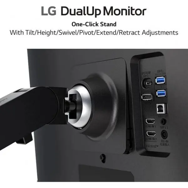 monitor lg dualup ergo 276 28mq780 b nano ips sdqhd 60hz 18