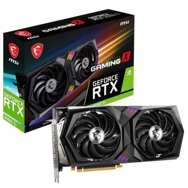 msi geforce rtx 3060ti gaming x lhr 8gb gddr6