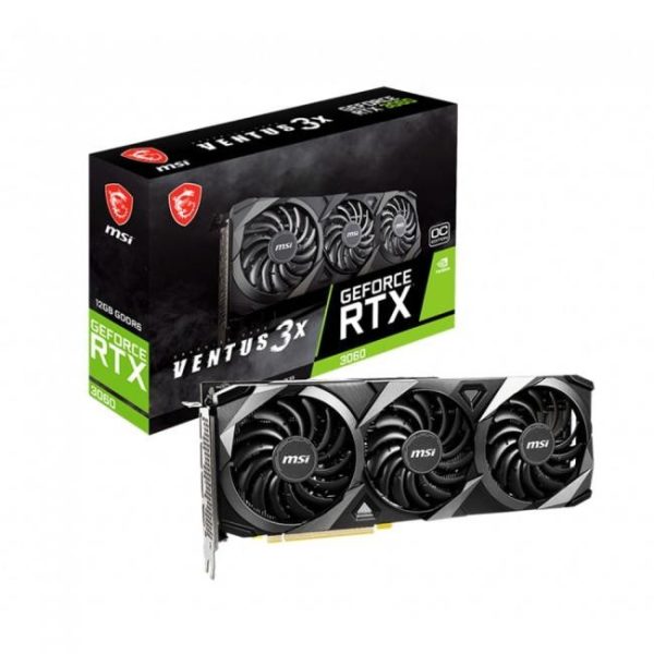 msi rtx 3060 ventus 3x oc 12gb gddr6