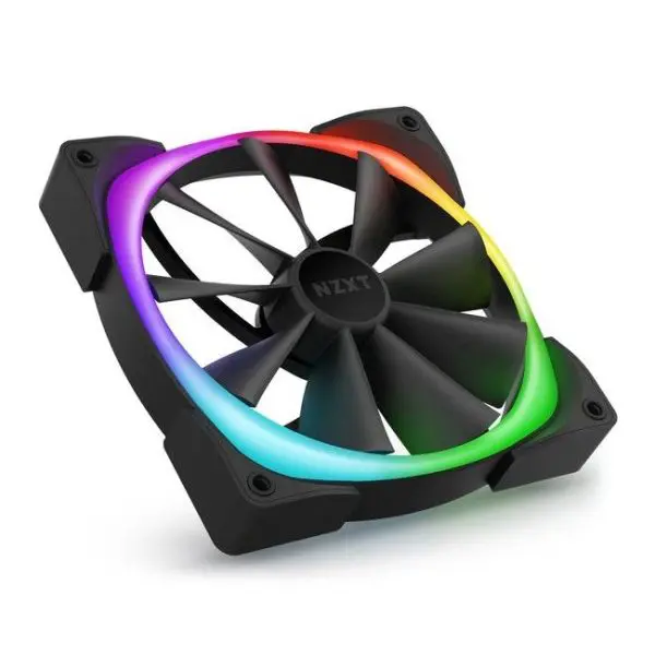 nzxt aer rgb 2 twin starter pack negro 140mm 7