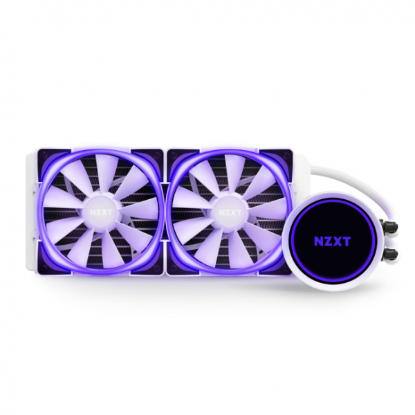 nzxt kraken x53 rgb blanco 2