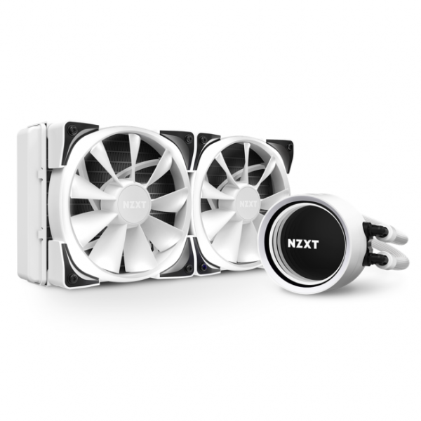 nzxt kraken x53 rgb blanco 4