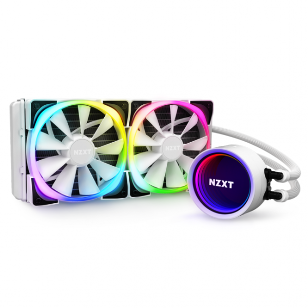 nzxt kraken x53 rgb blanco