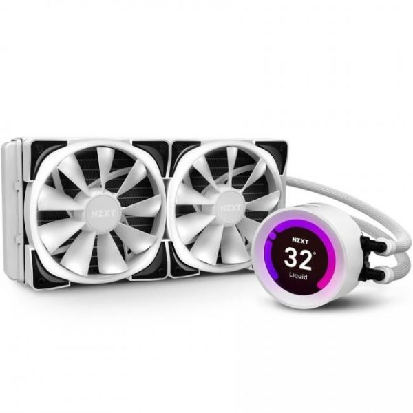 nzxt kraken z53 rgb blanco 1