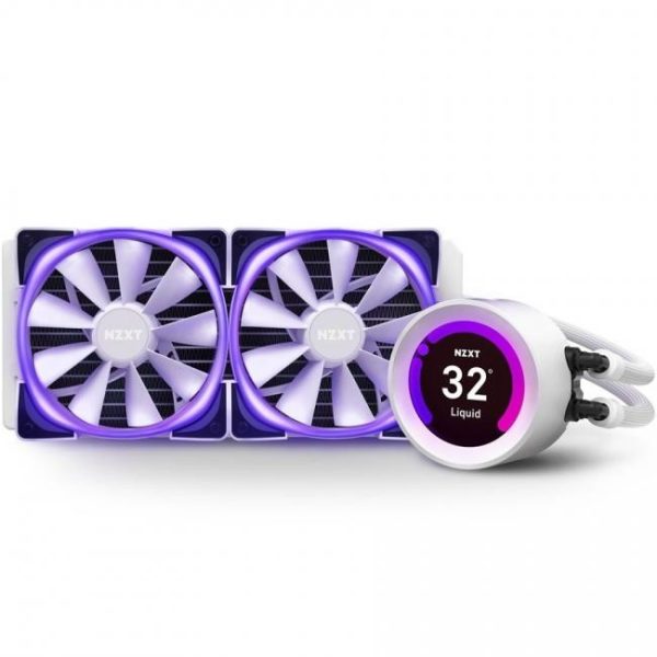 nzxt kraken z53 rgb blanco 2