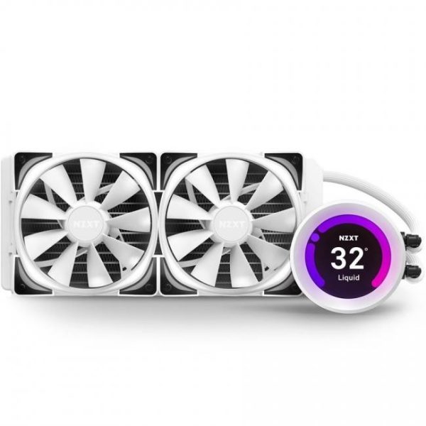 nzxt kraken z53 rgb blanco 4