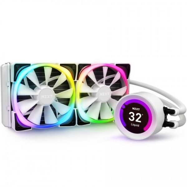 nzxt kraken z53 rgb blanco