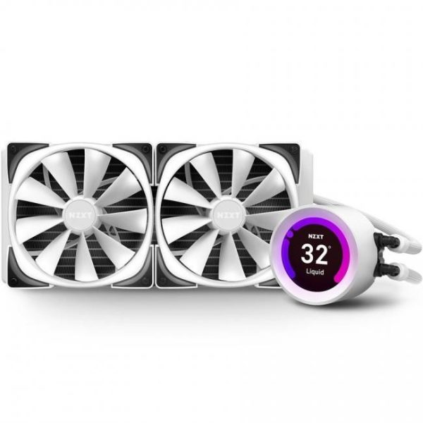 nzxt kraken z63 rgb blanco 1