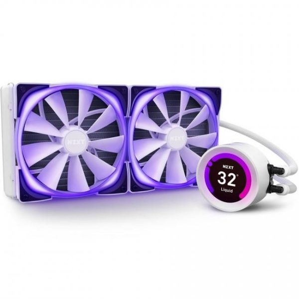 nzxt kraken z63 rgb blanco 2