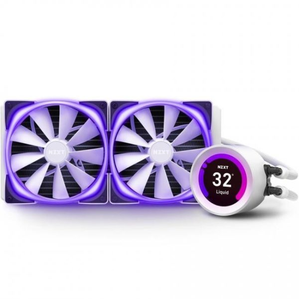 nzxt kraken z63 rgb blanco 3