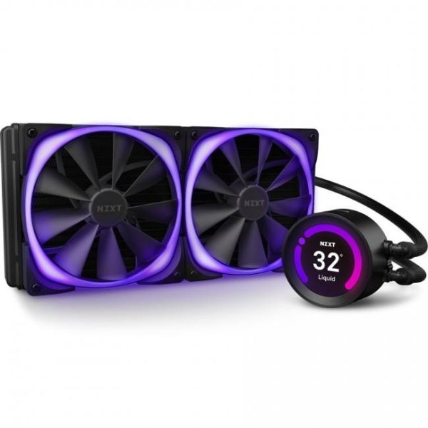 nzxt kraken z63 rgb negro 7