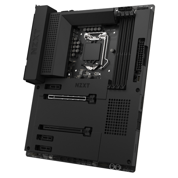 nzxt n7 z590 negro mate