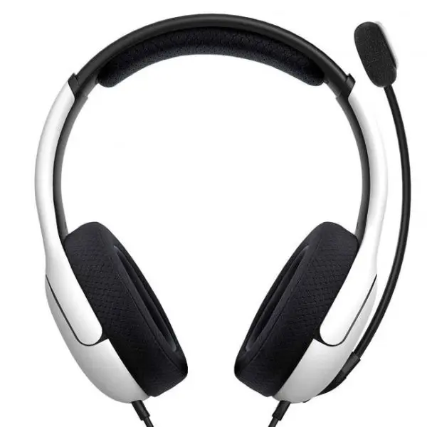 pdp lvl50 wired headset white ps5ps4 3