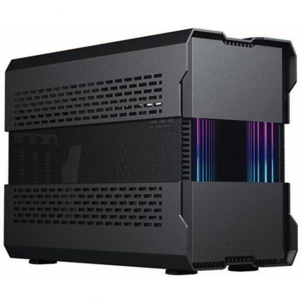 phanteks evolv shift xt argb cristal templado negro 5