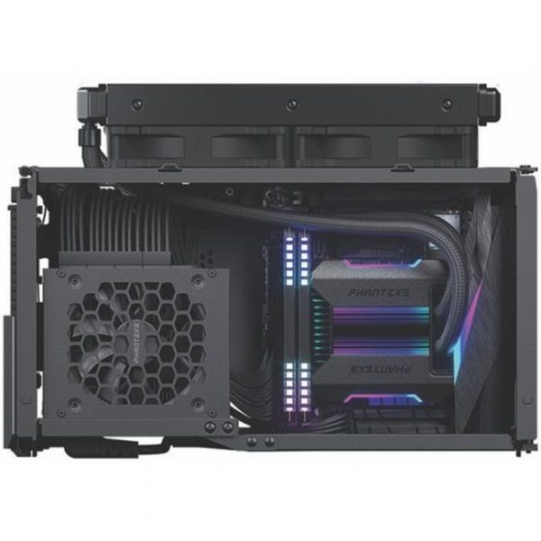 phanteks evolv shift xt argb cristal templado plata 11