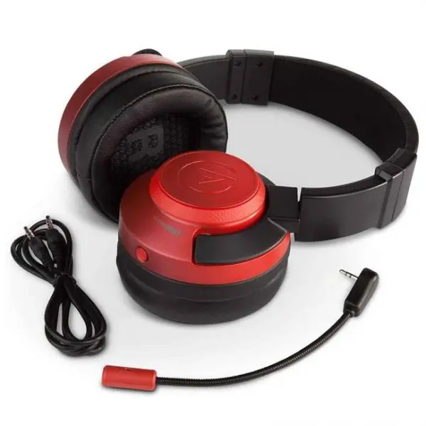 powera auriculares videojuegos con cable fusion crimson fade xbox 3